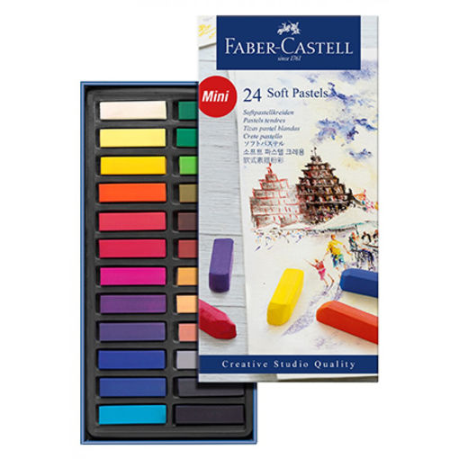 Picture of FABER CASTELL SOFT PASTELS X24